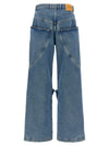 The Attico Maxi Pocket Jeans