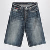 Martine Rose Bermuda in denim Blu Acid