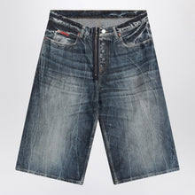  Martine Rose Bermuda in denim Blu Acid