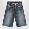 Martine Rose Bermuda in denim Blu Acid