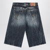 Martine Rose Bermuda in denim Blu Acid