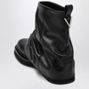The Attico Combat Mini Robin black leather boot