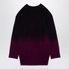 The Attico Oversized pink degrade jumper