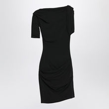  JACQUEMUS Black draped mini dress
