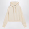 JACQUEMUS Light beige Gros Grain hooded sweatshirt
