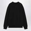 JACQUEMUS Black crew neck cotton sweatshirt