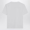 JACQUEMUS White T-shirt with logo patch