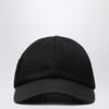 JACQUEMUS Black Ovalie baseball cap