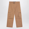 JACQUEMUS Camel-coloured cargo trousers