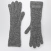 JACQUEMUS Gray alpaca gloves