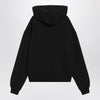 JACQUEMUS Black cotton zip-up hoodie