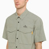 Parajumpers Shadow grey Pete shirt in nylon and cotton