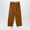 Sacai x Carhartt WIP Beige cotton cargo trousers