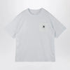 Sacai x Carhartt WIP White cotton T-shirt with logo patch