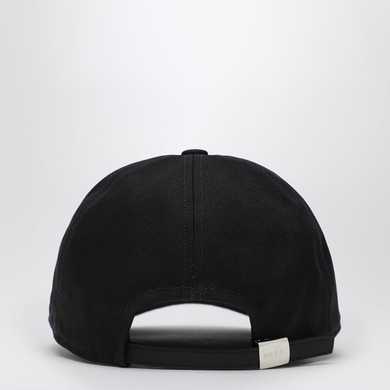 Sacai x Carhartt WIP Black baseball cap with logo patch