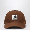 Sacai x Carhartt WIP Beige baseball cap with logo patch