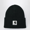 Sacai x Carhartt WIP Dark green beanie with logo patch