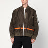 Sacai Khaki green nylon twill jacket