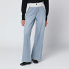 Sacai Blue/light grey two-tone jeans