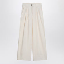  MKDT Studio Wide écru trousers in cotton