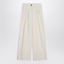  MKDT Studio Wide écru trousers in cotton