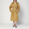 MKDT Studio Double-breasted Cici trench coat in ramie