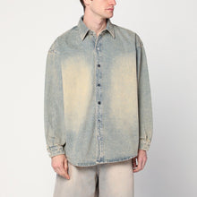  New Amsterdam Surf Association Faded beige denim shirt