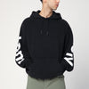 New Amsterdam Surf Association Oversized black sweatshirt with logo
