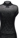 Jean Paul Gaultier Flocked Dress