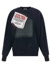 Jean Paul Gaultier The Blue Gaultier Label Sweatshirt