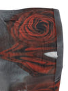 Jean Paul Gaultier The Red Blurry Roses Skort