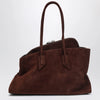 The Attico La Passeggiata Medium Light Chocolate bag