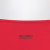 The Attico Two-piece triangle bikini in red
