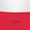 The Attico Two-piece triangle bikini in red