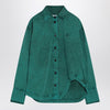 The Attico Green cotton shirt