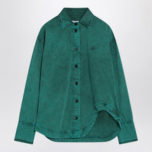  The Attico Green cotton shirt