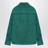 The Attico Green cotton shirt