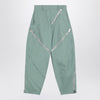 The Attico Sage green trousers with zip