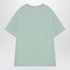 The Attico Mint green asymmetrical oversize T-shirt