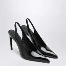  The Attico Black Viper Slingback