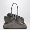 The Attico La Passeggiata Medium bag in grey suede