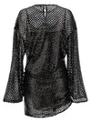 The Attico Sequin Mesh Dress