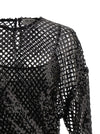 The Attico Sequin Mesh Dress