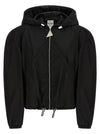 The Attico Maxi Hood Bomber Jacket