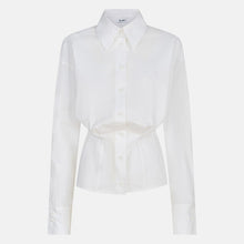  The Attico White cotton shirt