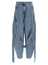 The Attico Tape Jeans