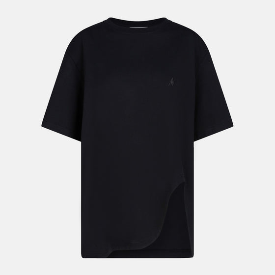 The Attico Black cotton T-shirt