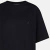 The Attico Black cotton T-shirt