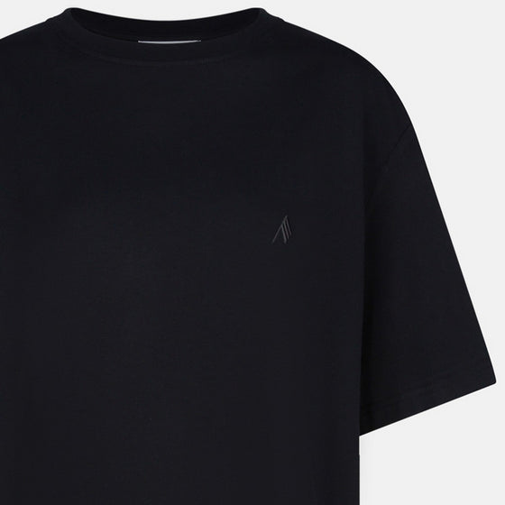 The Attico Black cotton T-shirt