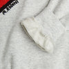 Mini Rodini Gray sweatshirt with heart and arrow in velour
